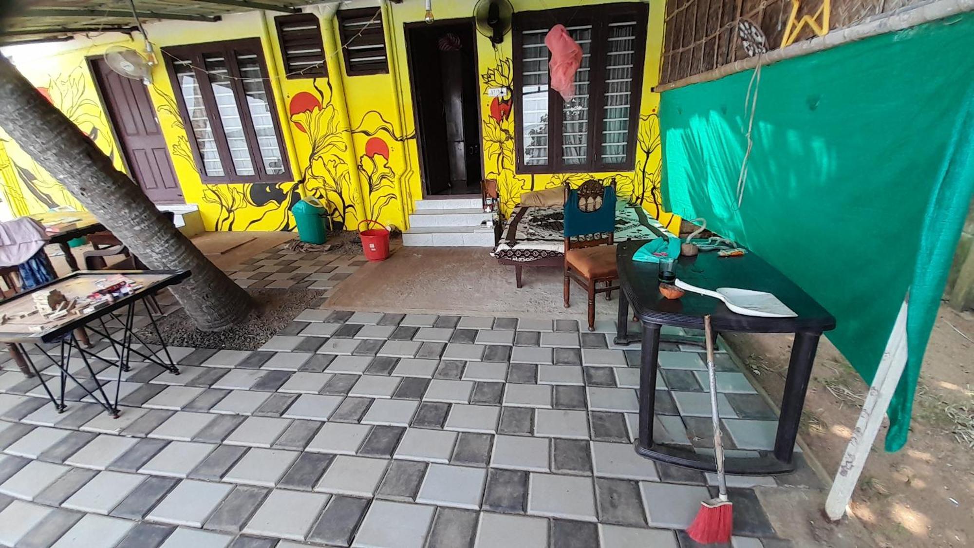Santa Maria Hostel Munroe Island Mundrothuruth Экстерьер фото